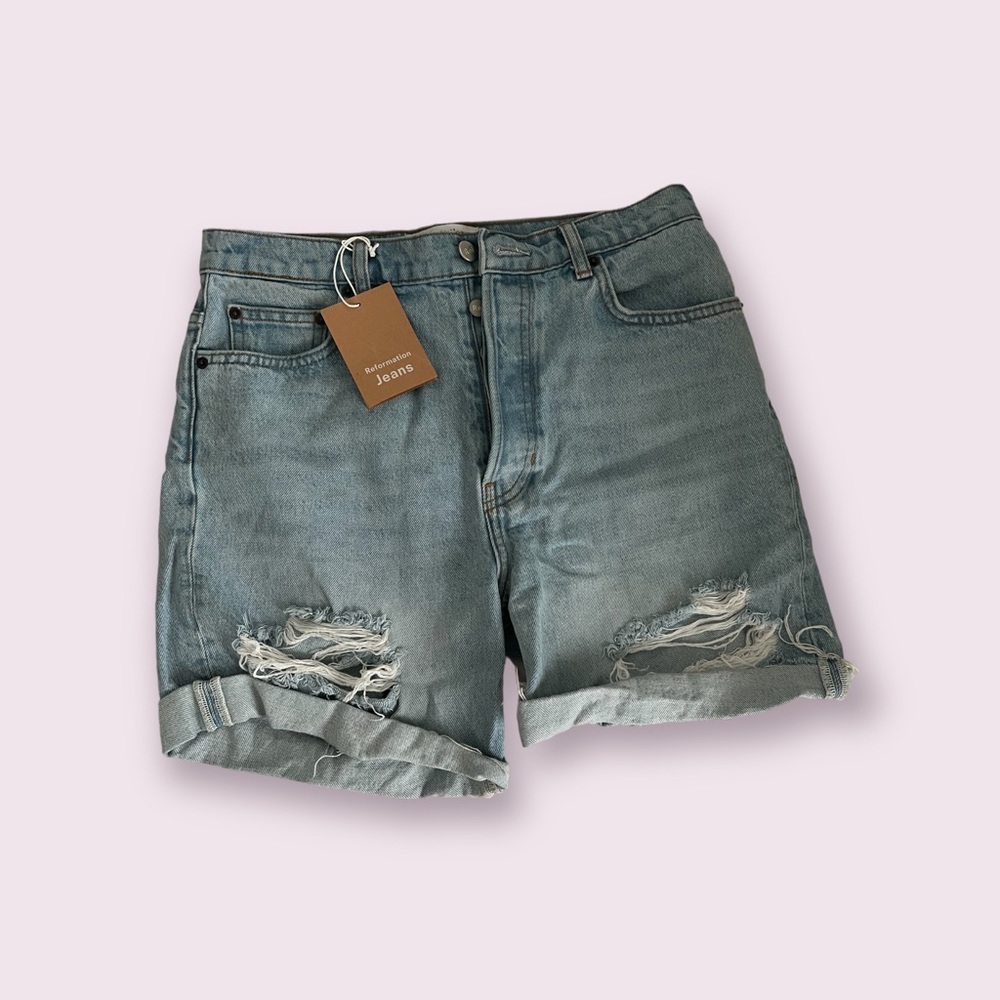 Reformation Denim Shorts NWT